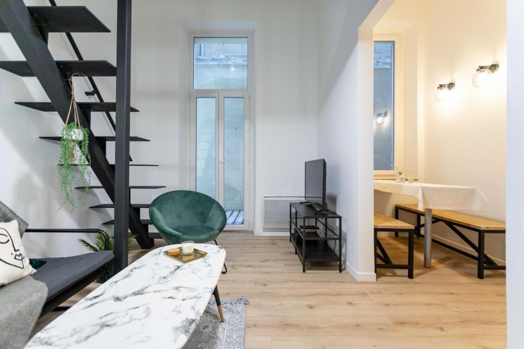Grand T4 Avec 3Sdb - Quartier Joliette - Ideal Familles Et Groupes Marseilles Exterior foto