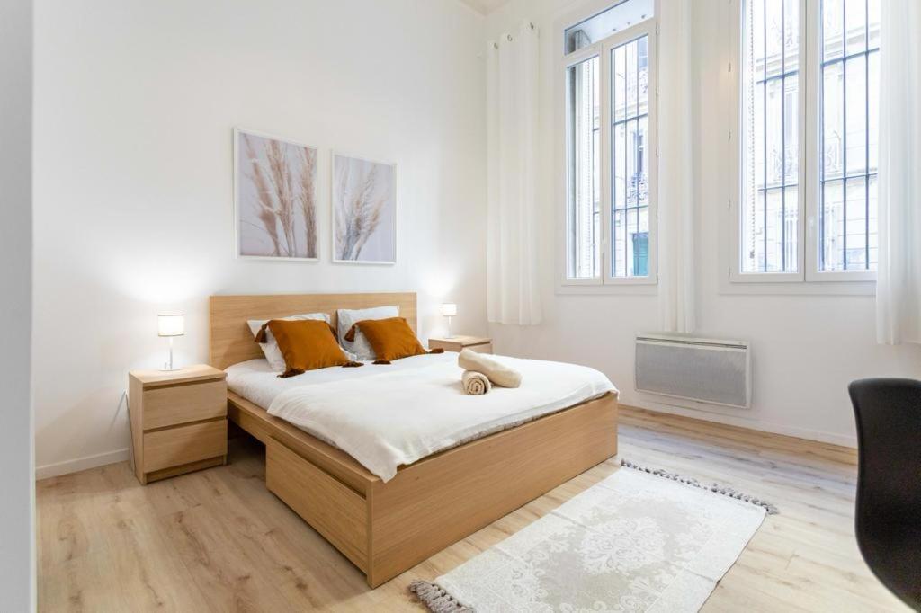 Grand T4 Avec 3Sdb - Quartier Joliette - Ideal Familles Et Groupes Marseilles Exterior foto
